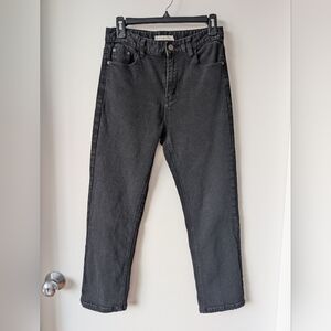 Say & Write High Rise Straight Black Jeans